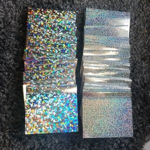 75 Holographic Blank Cards / Thank You Cards.